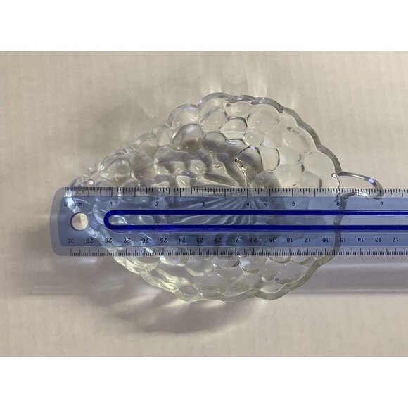 Vintage Anchor Hocking Cluster Grape Candy Nut Trinket Serving Cottagecore - Picture 6 of 6